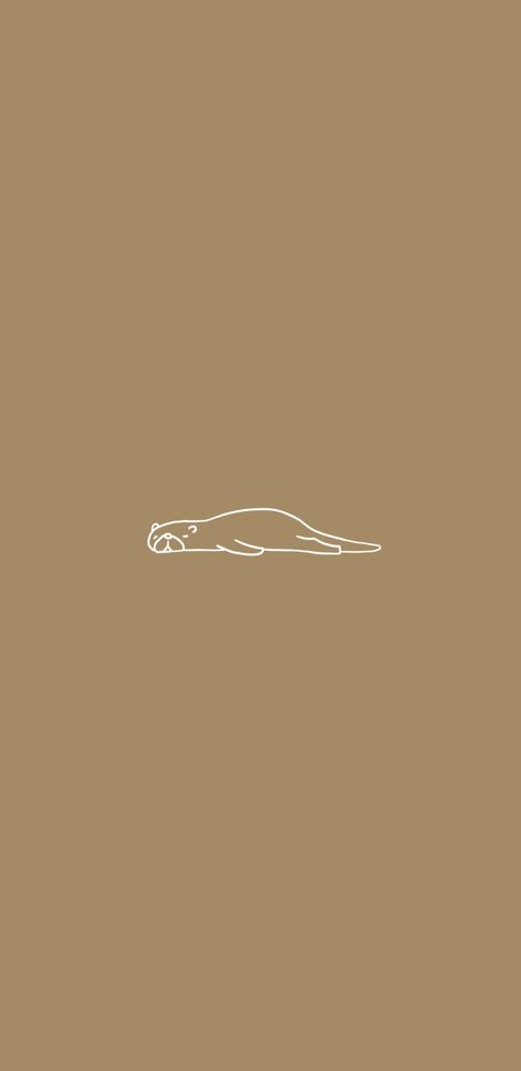 Cute Otter Wallpaper Iphone, Aesthetic Otter, Sea Otter Art, Otter Drawing, Otter Art, Otters Cute, Drawing Wallpaper, Brown Wallpaper, High Quality Wallpapers