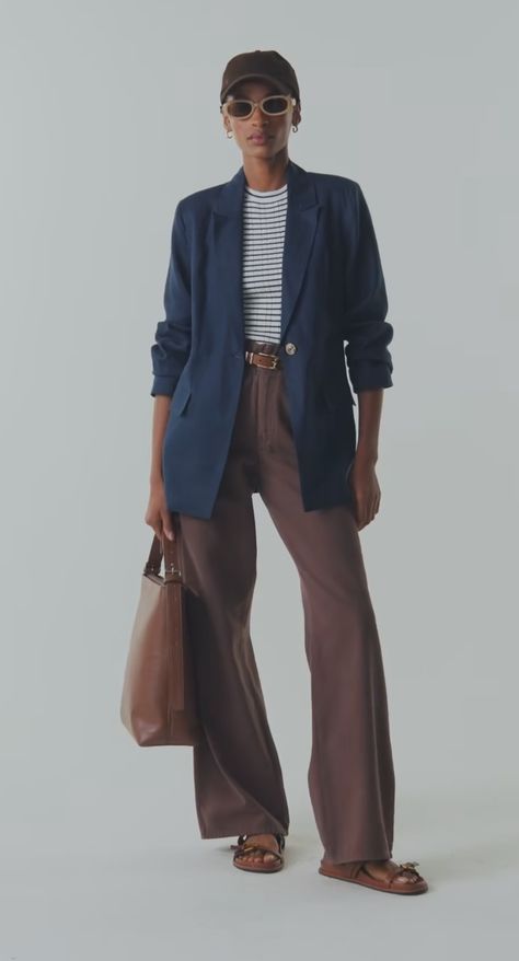 Teal Pants Outfit Work, Tie Pants Outfit, Vertical Striped Shirt Outfit, Teal Pants Outfit, Striped Shirt Outfit, Pants Outfit Work, Teal Outfits, Vertical Striped Shirt, Teal Pants