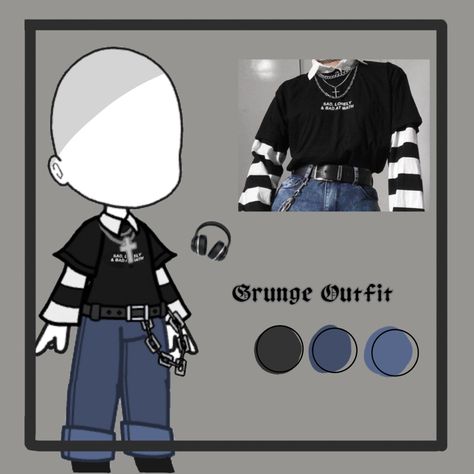 Grunge Gacha Club Oc, Gacha Club Male Oc Outfits, Streetwear Gacha Club, Masculine Gacha Club Outfits, Gacha Club Masc Outfits, Gacha Club Ideas Male Outfit, Gacha Club Outfit Suit, Grunge Gacha Club Outfits Male, Male Outfits Gacha Club