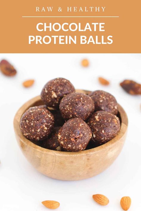 Bliss Balls Healthy, Date Protein Balls, Chocolate Peanut Butter Protein Balls, Chocolate Protein Balls, Peanut Butter Protein Balls, Protein Balls Healthy, Protein Balls Recipes, Protein Balls, Bliss Balls