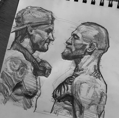 Ufc Drawing, Mike Tyson Drawing, Mma Drawing, Connor Macgregor, School Drawings, Ufc Conor Mcgregor, Drawings For Him, Connor Mcgregor, Conor Mcgregor