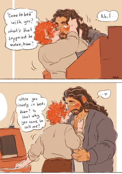 The Hobbit Bilbo X Thorin, Hobbit Bilbo, Tolkien Hobbit, Tolkien Quotes, Hobbit Art, Lotr Art, Gay Comics, Cartoon Books, The Best Series Ever