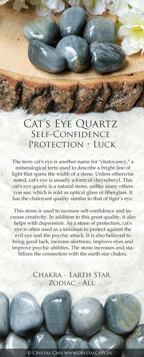 Cat's Eye Crystal Meaning, Blue Cats Eye Crystal Meaning, Cat Eye Crystal Meaning, Pink Cats Eye Crystal Meaning, Cats Eye Crystal, Earth Star Chakra, Cat Eye Crystal, Affirmation Spiritual, Crystal Identification