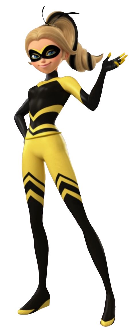 Bee Superhero, Funny Looking Cars, Season 5 Miraculous, Justice League Characters, Bumble Bee Costume, Disney Sidekicks, Ladybug Cat Noir, Queen Images, Bee Images