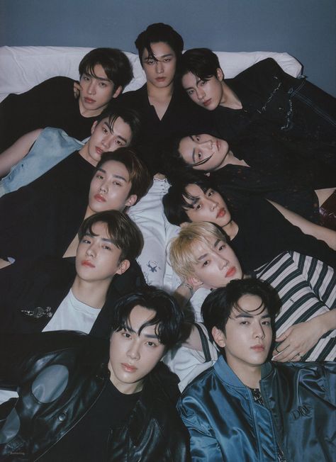 The Boyz for Dazed Magazine 'Bon, Boyz, Voyage' #theboyz #더보이즈 The Boyz Group Photo Wallpaper, The Boyz Magazine, The Boyz Photoshoot, Kpop Photoshoot, Dazed Magazine, College Apartment, Wall Posters, The Boyz, 인물 사진