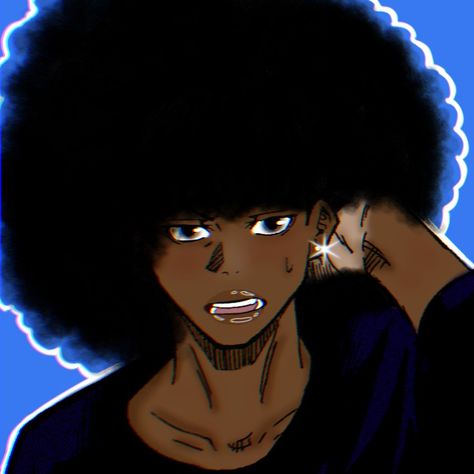 Black megumi 
Jujutsu kaisen 
Black anime characters 
Blasian 
Anime
Anime boy
#jujutsukaisen Black Megumi, Blasian Anime, Blasian Edits, Black Power Art, Black Pfps, Black Anime Guy, Adventure Time Girls, Animated Man, Black Comics