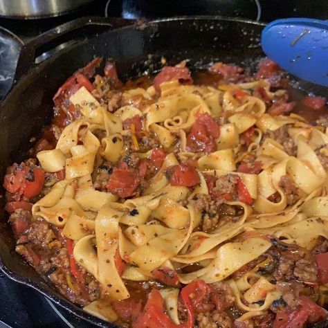 Italian Drunken Noodles Recipe - Italian Noodles, Italian Drunken Noodles, Pasta Spinach, Soup Noodles, Drunken Noodles, Italian Pasta Dishes, Ground Italian Sausage, Italian Pasta Recipes, Italian Soup