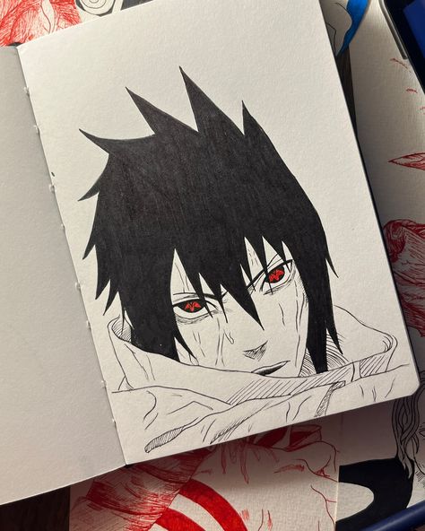 Comment your favourite ❤️🍀 . . . #anime #sketch #artist #naruto #drawing Sasuke Sketch, Manga Journal, Naruto Drawing, Sketch Note, Naruto Sketch Drawing, Drawing Manga, Space Drawings, Draw Manga, Naruto Sketch