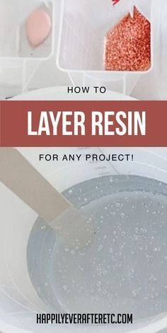 Crafting With Epoxy Resin, Layering Epoxy Resin, How To Pour Resin In Molds, Resin Tabletop Diy, Wood And Resin Projects Diy, How To Use Resin Molds, Resin Layer Painting, How To Pour Resin, Resin Jewelry Diy Earrings