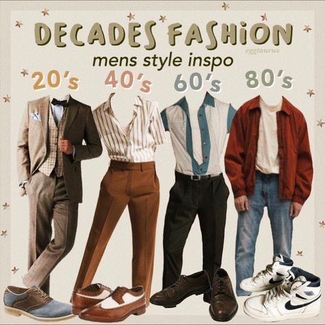 Vintage Aesthetic Men Outfits, Vintage Outfits Men Retro, Retro Men Outfit, Dark Academia Mens Fashion, Dark Academia Fashion Men, Academia Summer Outfit, Retro Outfits Men, Polyvore Aesthetic, Summer Vintage Outfits