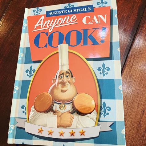 Paige Lethbridge on Instagram: ““Anyone can cook but only the fearless can be great.” -Auguste Gusteau Watched Ratatouille so many times in Restaurant Management. Didn’t…” Cookbook Styling, Cook Journal, Ratatouille Pixar, Fairytale Room, Ratatouille Disney, Anyone Can Cook, Disney Dishes, Movie Themed Party, Arts And Crafts Furniture