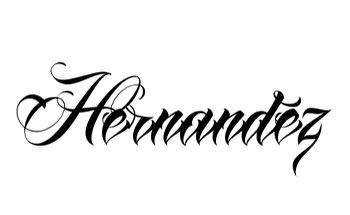 Lopez Tattoo Last Name, Hernandez Tattoo Lettering, Garcia Tattoo Last Name, Hernandez Tattoo, Last Name Tattoo, Torres Tattoo, Last Name Tattoos, Tattoo Name Fonts, Mexico Tattoo