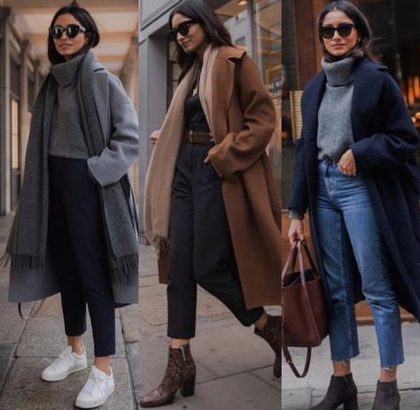 Grey Wool Coat Outfit, Outfits For Cold Weather, Wool Coat Outfit, Sweaters Trendy, Winter Apparel, Diy Winter, Chic Winter Outfits, Winter Fashion Outfits Casual, Look Classy