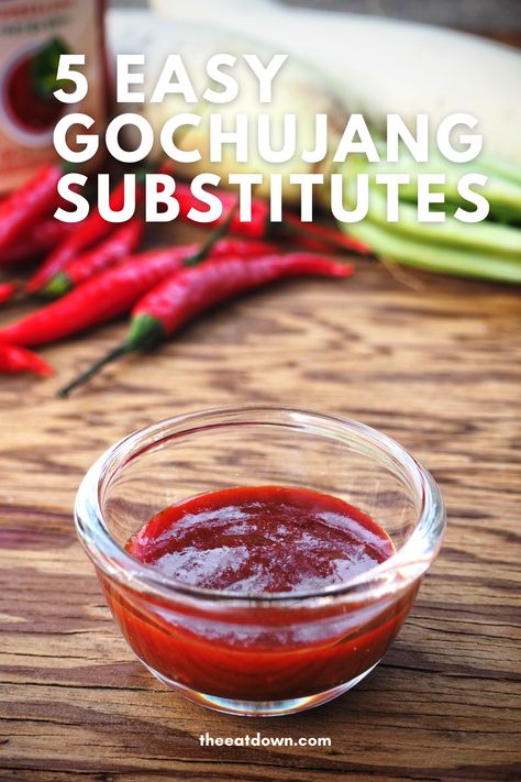 Substitute For Gochujang, Gochujang Substitute, Gochujang Paste Recipe, Homemade Gochujang Recipe, Homemade Gochujang, Korean Paste, Korean Chilli Paste, Bibimbap Sauce, Korean Chili Powder