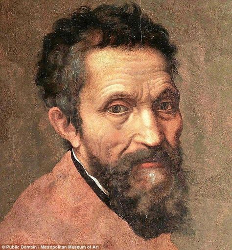 Michelangelo included hidden caricature of himself in his sketches | Daily Mail Online Michelangelo Works, Michelangelo Paintings, Sistine Chapel Ceiling, Michael Angelo, Giorgio Vasari, Istoria Artei, Italian Sculptors, Bel Art, Western Artist