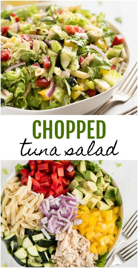 Tuna And Avocado, Best Tuna Salad Recipe, Salad With Quinoa, Best Tuna Salad, Cauliflower Pasta, Healthy Tuna, Healthy Food Guide, Summer Side Dish, Tuna Salad Recipe