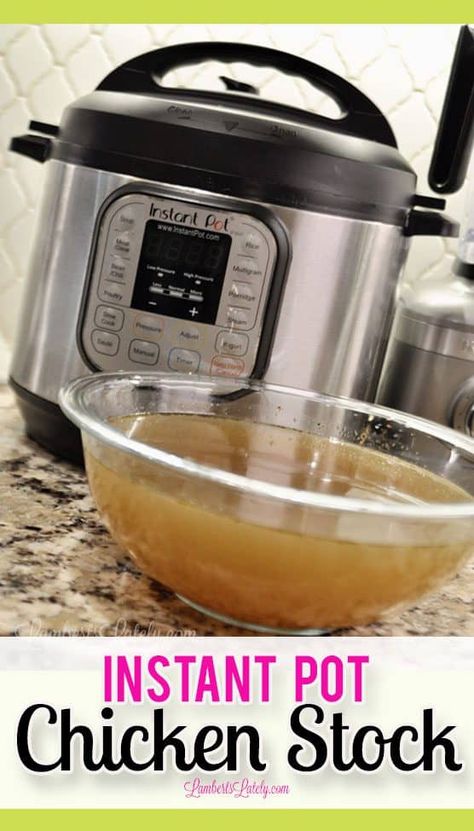 Instant Pot chicken stock is an easy recipe to make! Simply combine a leftover whole carcass, spices, and other simple ingredients in an electric pressure cooker for rich bone broth that's perfect for soups and can even be frozen. Instant Pot Chicken Stock, Bone Broth Instant Pot, Savory Beef Stew, Pressure Cooking Chicken, Make Chicken Broth, Instant Pot Freezer Meals, Costco Chicken, Chicken Stock Recipe, Stock Recipes