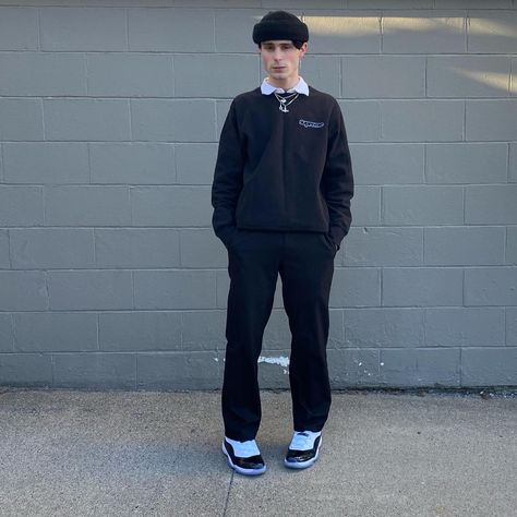 #fashion #streetwear #style #eboy #influencer #ootd #hype #love #aesthetic #<3 Supreme Beanie Outfit, Jordan Retro 11 Outfit Men, Jordan Retro 11 Outfit Woman, Concord 11 Outfit Men, Jordan 11 Concord Outfit Men, Jordan Retro 11 Outfit, Jordan 11 Outfit Men Style, Jordan 11 Concord Outfit, Retro 11 Outfit