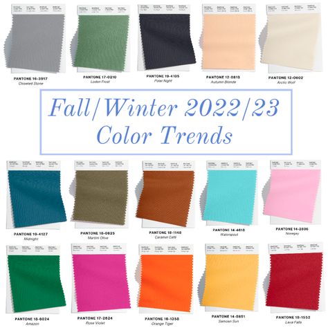 Fall 2022 color trends from Pantone and NYFW – Bay Area Fashionista Women Template, Fall Fashion Colors, Fall Color Trend, Pantone Fall, Fall Winter Fashion Trends, Western Outfits Men, Trend 2023, Color Forecasting, 2023 Color