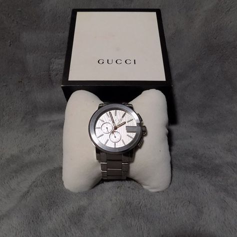 Gucci G-Timeless Men's 38mm Watch Gucci Watches For Men, Gucci Brand, Gucci Watch, Gucci Men, Men's Watch, Gif, Rose Gold, Gucci, Stainless Steel