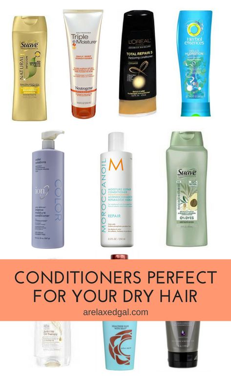 While shampoos are important for cleansing your hair, conditioners are also important especially when your hair tends to easily dry out. Here are my top ten hair conditioner picks for dry hair, all of which you can find and purchase online. Dry Hair Shampoo And Conditioner, Best Hair Conditioner For Dry Hair, Shampoo And Conditioner For Dry Hair, Best Shampoo And Conditioner For Dry Hair, Best Leave In Conditioner For Dry Hair, Relaxed Hair Journey, Best Drugstore Products, Conditioner For Dry Hair, Best Hair Conditioner