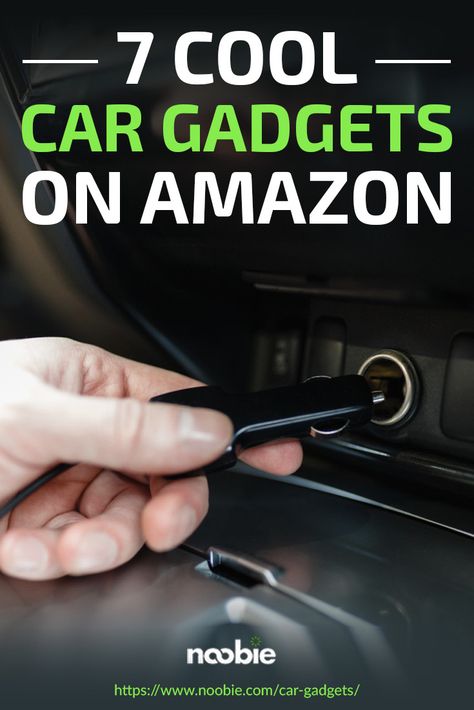 7 Cool Car Gadgets On Amazon | If you’re looking to upgrade your ride and change the way you drive, check out these cool car gadgets you can get on Amazon. #gadgets #device #cargadgets #noobie Gadgets Techniques, Smart Car Accessories, Electronics Gadgets Technology, Cool Car Gadgets, Techno Gadgets, Gadgets For Men, Cool Gadgets On Amazon, Cool Gadgets For Men, Mens Gadgets