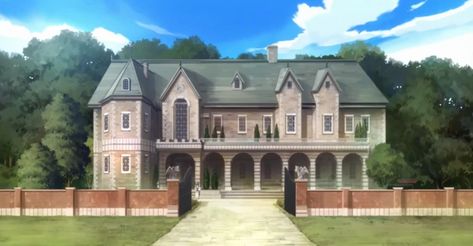 Anime House Exterior, Fond Gacha Life, Scifi City, Anime House, Story Backgrounds, Case Anime, Background Reference, Episode Backgrounds, Wicked Game