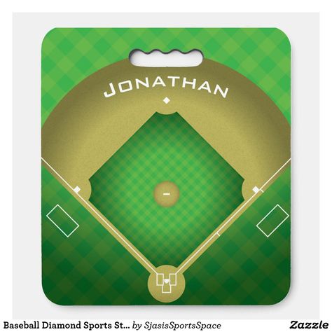 Baseball Card Displays, Diy Halloween Luminaries, Halloween Diy Door, Diamond Template, Halloween Window Clings, Halloween Shadow Box, Baseball Photography, Stadium Seat, Baseball Diamond