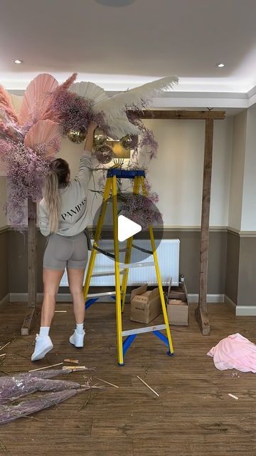 Pampas By Post - Florist on Instagram: "𝐀 𝐓𝐎𝐔𝐂𝐇 𝐎𝐅 𝐏𝐈𝐍𝐊

Pink gyp and disco balls is a vibe 🩷🪩

From the beautiful @nataliejedwards wedding 💖

@longridgegolf 🪩

#florist #northwestflorist" Disco Balls, April 3, Pink Pink, North West, Instagram A, Florist, Pink, On Instagram, Instagram