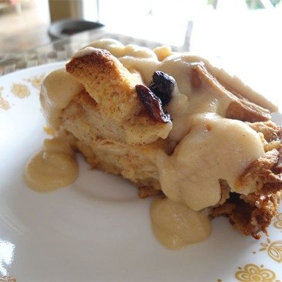 Best Bread Pudding with Vanilla Sauce I "DELICIOUS!! The whole family loved it. Even those that never liked bread pudding. I will definitely be making this again!" Bread Pudding Recipe With Vanilla Sauce, Bread Pudding With Vanilla Sauce, Best Bread Pudding Recipe, Best Bread Pudding, Bread Pudding Recipes, Vanilla Sauce, Bread Puddings, Bread Pudding Recipe, Best Bread