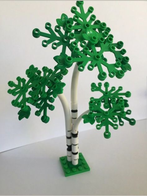 Lego Pine Tree, Lego Tree Moc, Lego Snowman, Lego Dinosaurus, Lego Forest, Lego Trees, Lego Landscape, Lego Plants, Lego Dnd