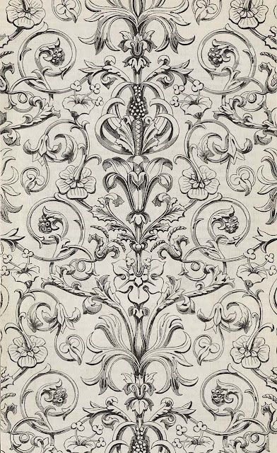 Background print. Great for many different projects. Art Baroque, Victorian Pattern, Victorian Wallpaper, Baroque Pattern, Victorian Design, Wallpaper Designs, Vintage Wallpaper, Textile Patterns, Textile Prints