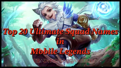 Top 20 Ultimate Squad Names in Mobile Legends- Selecting the perfect squad name is a pivotal moment when embarking on your online multiplayer gaming journey. Crafting an impactful moniker for your team symbolizes not just unity, but a shared commitment to the game’s essence. While forging a cohesive squad might require deeper exploration, fear not, ... <a title="Top 20 Ultimate Squad Names in Mobile Legends, How to Create Squad in Mobile Legends, Conclusion" class="read-more" href="h... Squad Name Ideas Mlbb, Mlbb Squad Names, Mobile Legends Squad Name Ideas, Squad Name, Coc Clan, Game Tag, Legend Games, Friends List, Mobile Legends