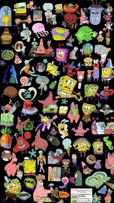 Spongebob Aesthetic, Spongebob Theme, Spongebob Funny Pictures, Cracked Wallpaper, Positive Quotes Wallpaper, Wheres Waldo, Spongebob Wallpaper, Spongebob Funny, Swag Cartoon