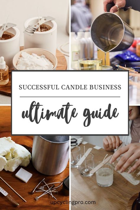 Launch and grow your candle business with 'Successful Candle Business - Ultimate Guide: Building Your Brand'. This comprehensive resource covers everything from crafting unique candles to effective marketing strategies. Learn about selecting the right waxes and scents, creating a captivating brand identity, and establishing a strong online presence. Ideal for entrepreneurs seeking a step-by-step guide to making their candle business a thriving success. Hemp Candle, Candle Making Equipment, Candle Making For Beginners, Candles At Home, Diy Candles Easy, Diy Candle Making, Eco Candles, Make Candles, Candle Making Business