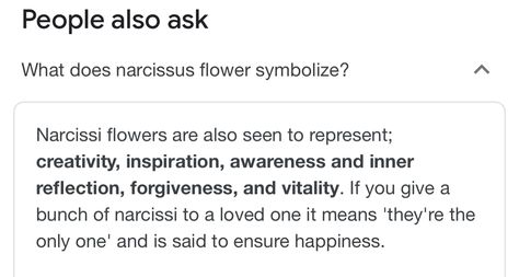 Persephone Narcissus, Narcissus Flower Meaning, Narssicus Flower, Lady Persephone, December Birth Flower, Flower Language, Narcissus Flower, Birth Flower Tattoos, Flower Meanings