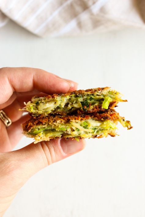 Brussels Sprout Fritters Led Weaning Meals, Baby Led Weaning Meals, Weaning Meals, Brussels Sprout Recipes, Balsamic Brussel Sprouts, Food For Toddlers, Vegan Egg Substitute, Egg Substitute, Baby Led Feeding