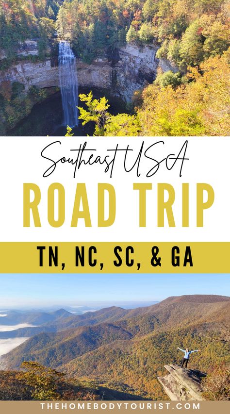 I75 Road Trip Things To Do, Southeast Road Trip U.s. States, North And South Carolina Road Trip, Southeast Road Trip, South Carolina Road Trip, Usa Road Trip Map, North Carolina Road Trip, Carolina Road Trip, 50 States Travel