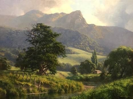 andrew tischler artist | Andrew Tischler | Artistes et créateurs d'aujourd'hui... | Scoop.it Andrew Tischler, 2d Painting, Auckland Nz, Lake Art, Cow Painting, Winter Painting, Garden Show, Content Curation, Rolling Hills