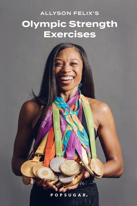 Allyson Felix, Olympic Trials, Plyometric Workout, Strength Training Program, Olympic Gold Medals, Training Exercises, 2020 Olympics, Brand Photoshoot, Fitness Ideas