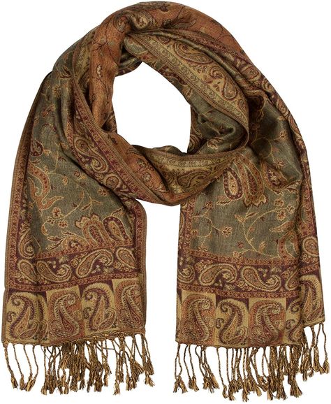 Double Layer Jacquard Paisley Pashmina Shawl / Wrap / Stole - Celadon Green - C11165EYDTL - Scarves & Wraps, Wraps & Pashminas  #SCARVES #WRAPS #fashionwomen #outfits #winter #Wraps & Pashminas Champagne Color Dress, Evening Wraps, Celadon Green, Wrap Scarf, Eclectic Fashion, Pashmina Shawl, Fashion Inspiration Design, Pashmina Scarf, Shawl Wrap