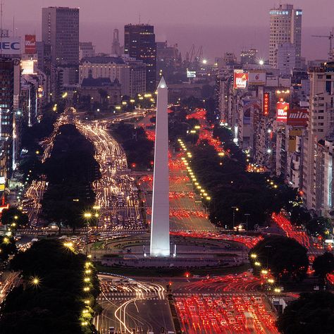 Buenos Aires Argentina. - REALLY WANT TO GO TO ARGENTINA Visit Argentina, City At Night, America Latina, Argentina Travel, Ushuaia, Travel South, South America Travel, Mendoza, America Travel