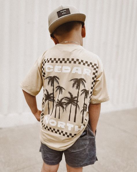 Limited Oversized Bamboo Tees & Dune Shorts are still available, check our site to grab the last few!! ✨ Summer T-shirt With Palm Tree Print And Relaxed Fit, Cotton Beachwear T-shirt With Graphic Print, Kids Wear Boys, Beach Cotton T-shirt With Palm Tree Print, Zara Playful Cartoon Print T-shirt, Casual Cotton T-shirt With Palm Tree Print, Kids Clothing Brands, New Print, Kids Wear