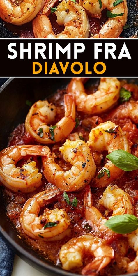 Try this Shrimp Fra Diavolo for a restaurant-quality dinner at home! 🍝 Made with tender shrimp, garlic, and red pepper, it’s a must-try for Italian food lovers. #WeeknightDinner #PastaRecipe #ShrimpDinner Shrimp Fra Diavolo Recipe Giada, Shrimp And Tomato Recipes, Shrimp Fra Diavolo Recipe, Fra Diavolo Recipe, Precooked Shrimp Recipes, Shrimp Fra Diavolo, Baked Shrimp Recipes, Fra Diavolo, Shrimp Dinner