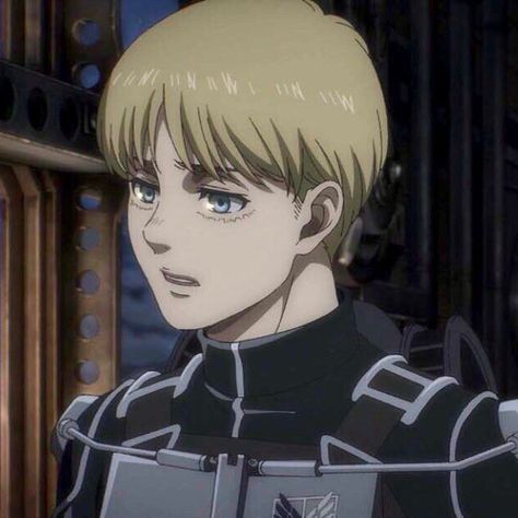 Armin Arlert, Anime Character, Attack On Titan, Blonde, On Twitter, Twitter, Hair, Anime, Blue