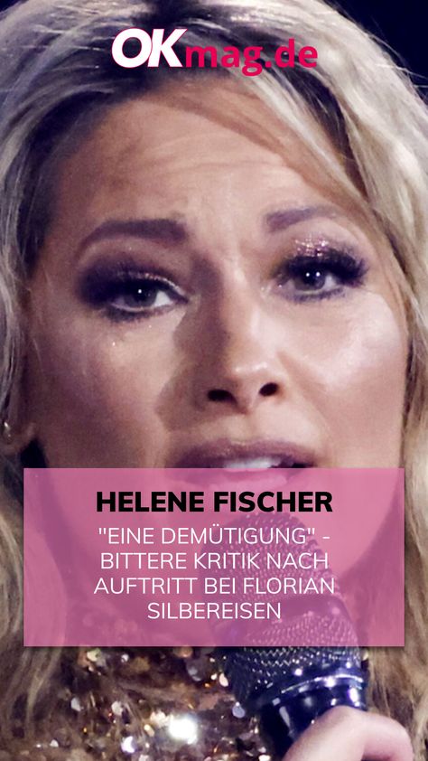 Helene Fischer begeisterte ihre Fans mit einem seltenen Auftritt in der Florian Silbereisen-Show "Schlagerchampions". Die Länge ihres Auftritts wird jedoch scharf kritisiert.#schlager #okmag Isla Fischer, Helene Fischer Thomas Seitel