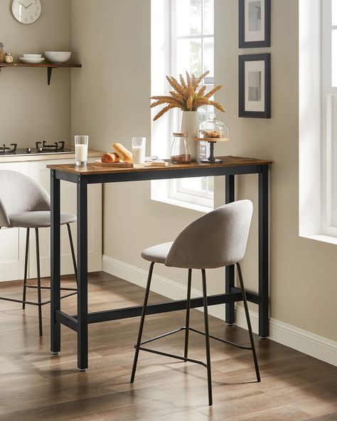 17 Stories Mayton Dining Table & Reviews | Wayfair Metal Base Dining Table, Narrow Table, Drop Leaf Dining Table, Trestle Dining Tables, Counter Height Dining Table, Simple Table, Austin Design, Solid Wood Dining Table, Small Dining