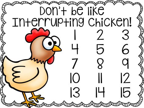 Interrupting Chicken.pdf - Google Drive Classroom Rewards System, Kindergarten Read Alouds, Interrupting Chicken, Substitute Teaching Ideas, Kindergarten Behavior, Tk Classroom, Classroom Reward System, Classroom Setup Ideas, Back To School Books