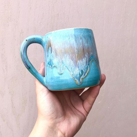 Stacy on Instagram: “All that time spent glazing was so worth it! @maycocolors Norse blue with sandstone over is so beautiful!⠀ .⠀ .⠀ .⠀ .⠀ .⠀ #mugsofinstagram…” Worth It, So Beautiful, Glaze, On Instagram, Blue, Instagram