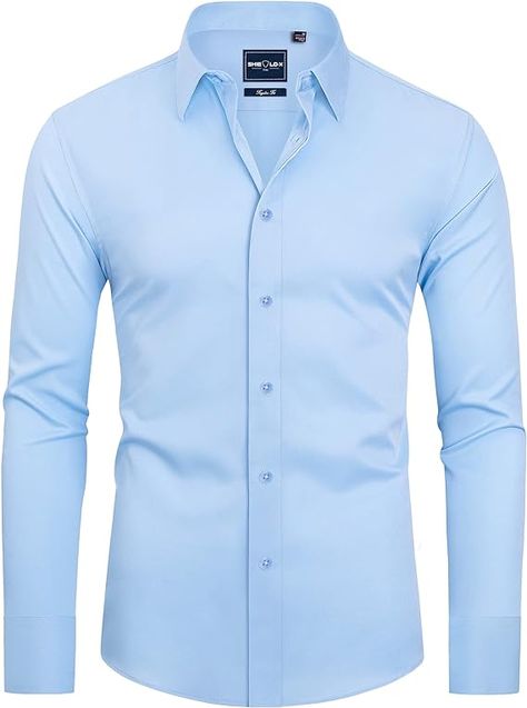 Limited time deal $24.99 (17% Off)(List Price: $29.99) Alimens & Gentle Men's Dress Shirts Slim Fit Button Down Shirts Long Sleeve Stretch Wrinkle-Free Shirt Stain Sheild Long Sleeve Dress Shirts, Dress Shirts For Men, Chain Clothing, Apple Watch Bands Women, Slim Fit Mens Shirts, Men's Dress Shirts, Mens Dress Shirts, Formal Shirt, Shirts Long Sleeve